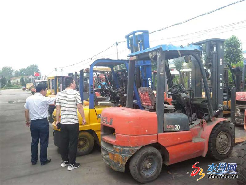 栖霞市场监管局开展叉车租赁市场专项检查，筑牢特种设备安全防线